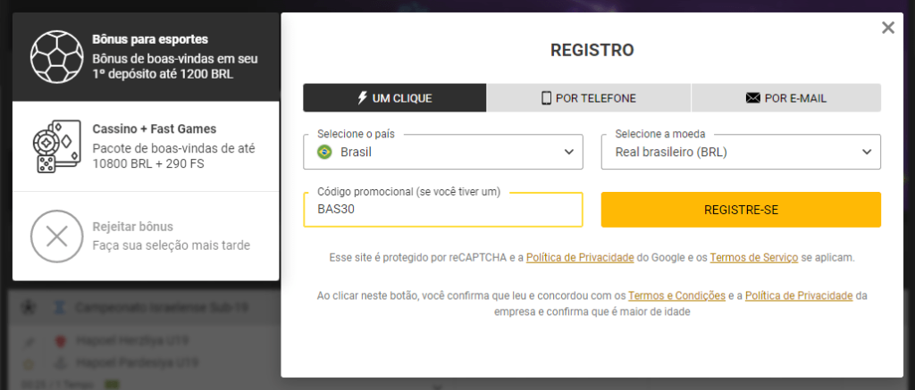 Confira todas as opções de cadastro disponíveis na Melbet para criar sua conta gratuita de forma rápida.