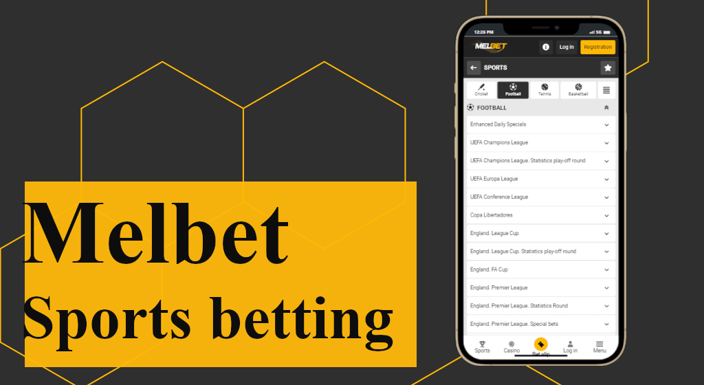 Experience a massive variety of sporting events with competitive odds and diverse betting options via the Melbet website or app.