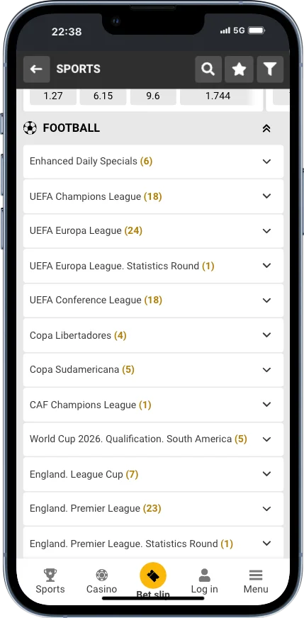 Football betting